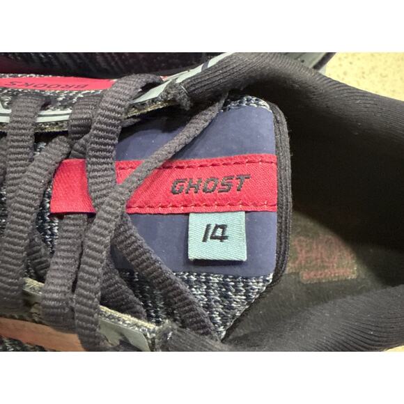 Brooks Ghost 14 Women’s Sz 10M Blue Fuschia Running Shoe Athletic Gym Training - Picture 9 of 11